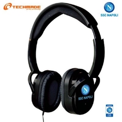 Techmade CUFFIE TM-OA-6008BK NAPOLI